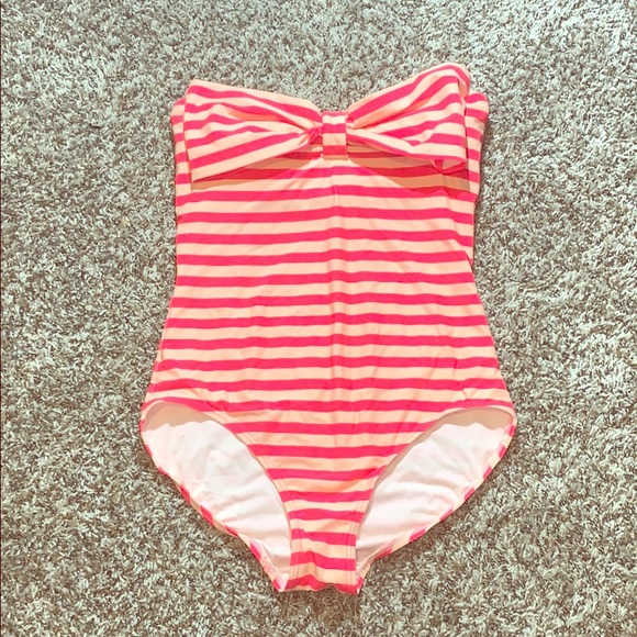 kate spade Other - Strapless pink Kate Spade Swimsuit with bow